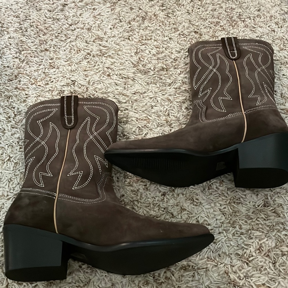 Cowboy boots from free people! Never worn